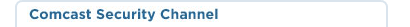 Comcast Security Channel