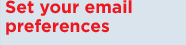 Set your email preferences