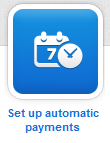 Set up automatic payments button