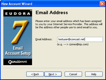 Setting up Eudora Email Client