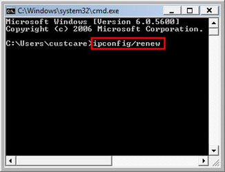 Ifconfig Renew Ip Address Dhcp