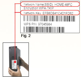 Where to find network security key xfinity