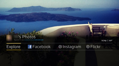 The photos app is displayed