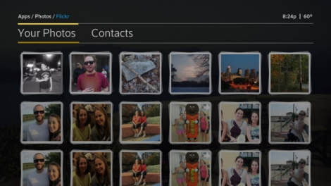 X1 Photos app - Flickr - Your Photos page