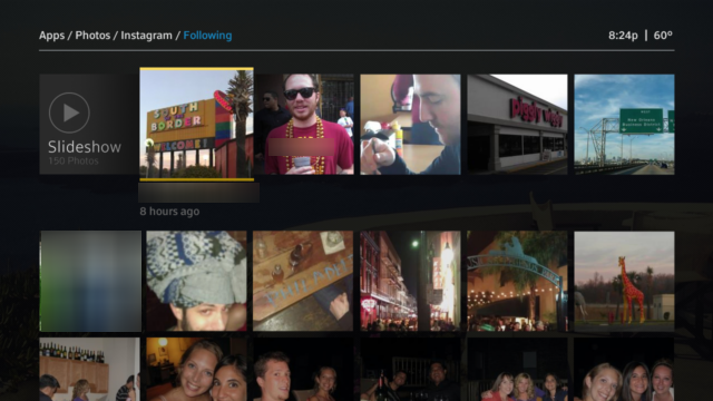 X1 Photos app - Instagram - Caption