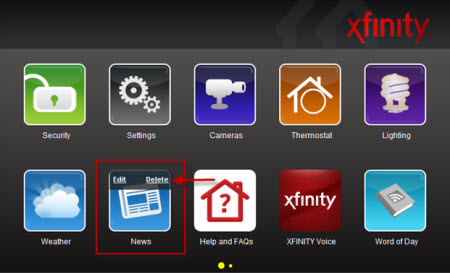 An app is selected for deletion