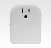 The XFINITY Home Lighting or Appliance Controller - rear view