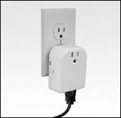 The XFINITY Home Lighting or Appliance Controller - plugged into wall socket