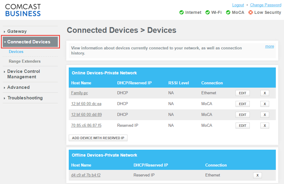 Xfinity connect sign in